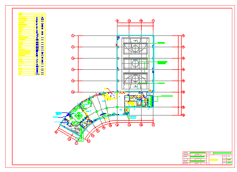  Complete cad design as built drawing of five-star club fine decoration project - Figure 1