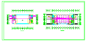 8层门诊楼电施设计cad施工图-图二