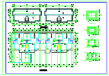  6层医院综合楼电施设计cad图纸-图二