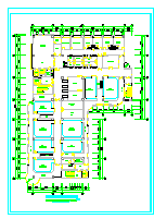  L型医院手术楼(第五六层3704.6平米)暖施设计cad图纸-图二