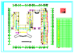 3层5字型医院综合楼电施设计cad图纸-图一