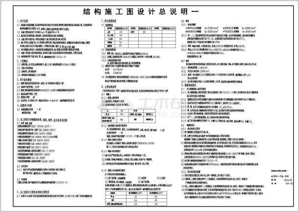 某18层剪力墙结构综合楼设计cad全套结构施工图（含设计说明）-图一