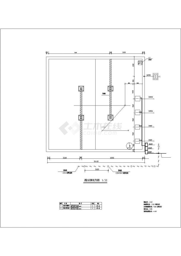 延安市某市政单位510平米3层框架结构办公楼电气系统设计CAD图纸-图一