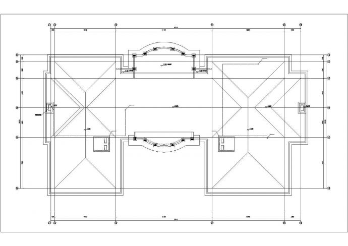 410平米3层框混结构单体别墅全套给排水设计CAD图纸_图1