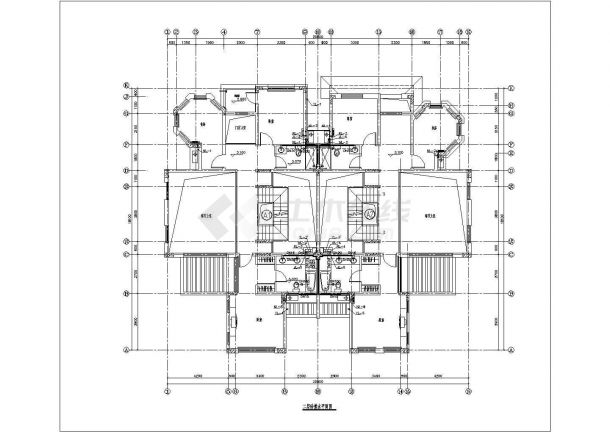425平米3层框架结构单体别墅全套给排水设计CAD图纸（含半地下室）-图一