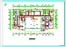 [安徽]高层医疗保健综合建筑空调通风及防排烟系统cad施工图-图一