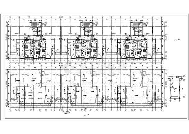 某钢筋混凝土剪力墙结构高层住宅楼设计cad全套建筑施工图（含结构设计，含设计说明）-图二