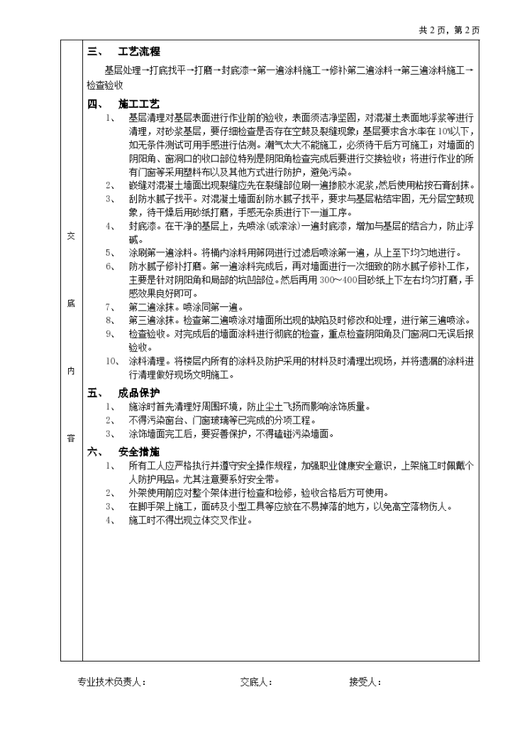 外墙涂料工程分项工程-图二