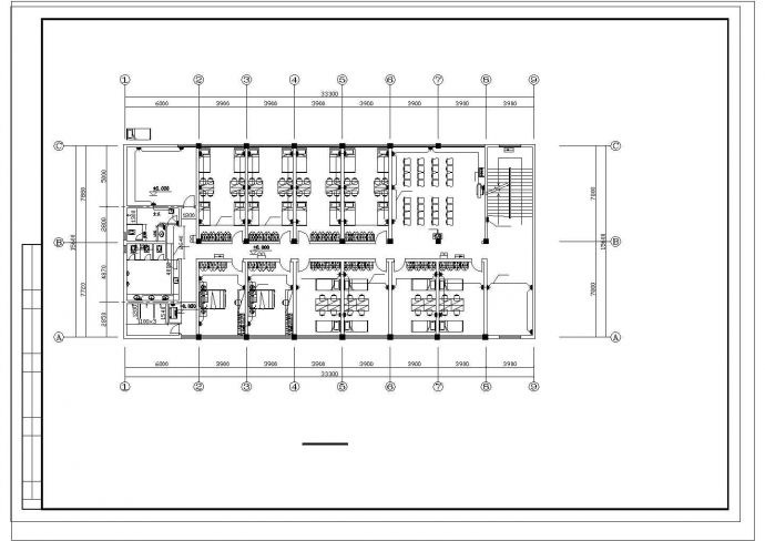 某综合楼建筑施工电气设计CAD参考图_图1