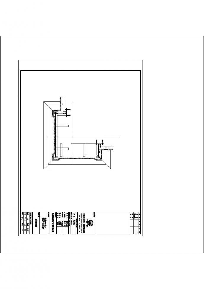 某三层框架结构会所装修设计cad施工图_图1