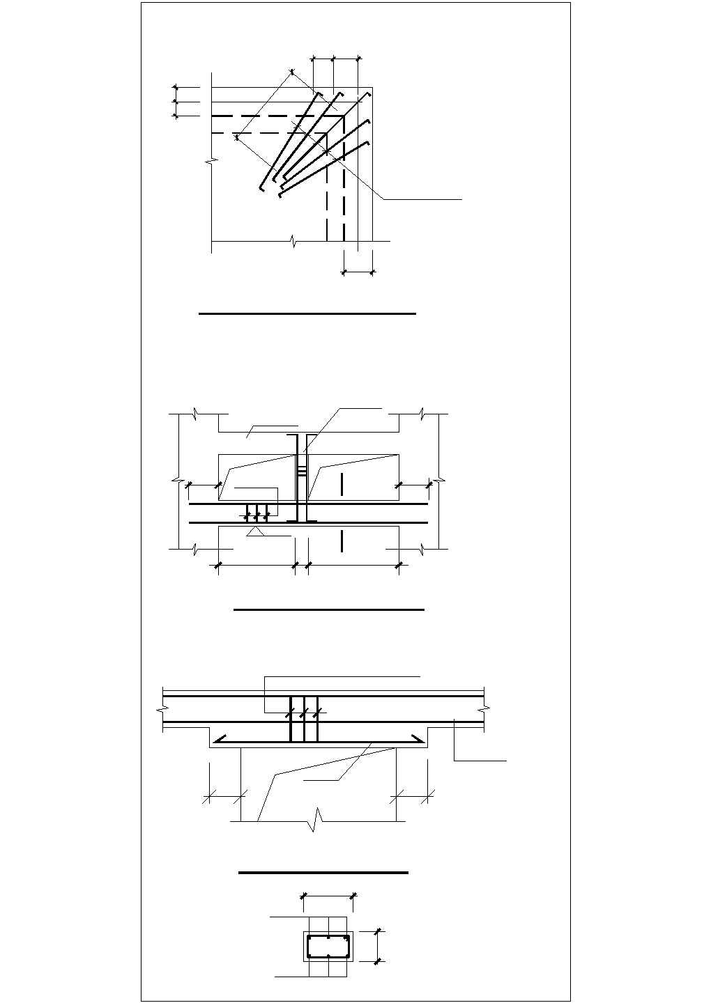 南京市玄武区某大学城单层框架结构变电所全套结构设计CAD图纸
