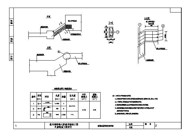 大桥接线道路声屏障设计图_图1