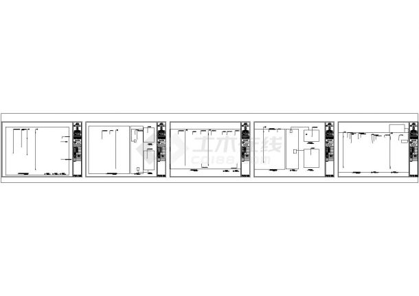 某美迪克家具展厅混搭风格装饰品展厅(大样)CAD室内装修设计图-图二