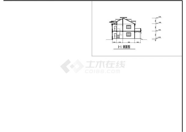 别墅设计_新农村现代风别墅设计图-图二