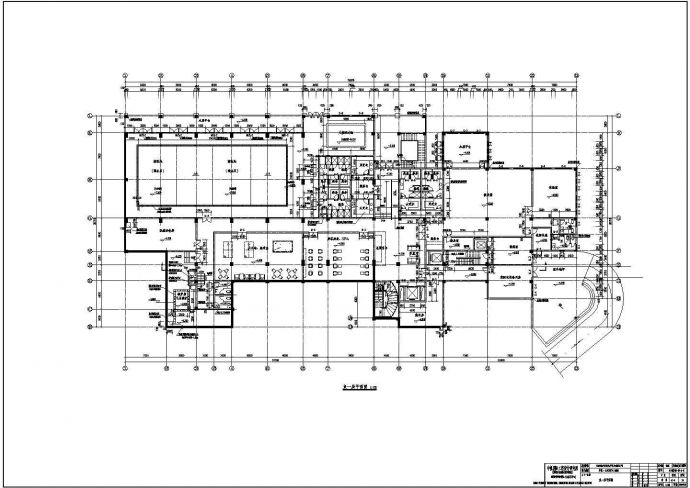 某中粮中机八院CAD建筑设计平立剖图_图1