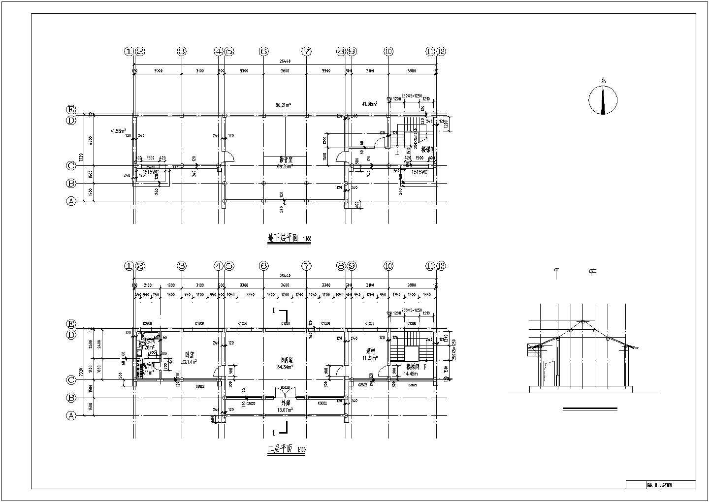 某北京四合院精品古建筑CAD设计施工图