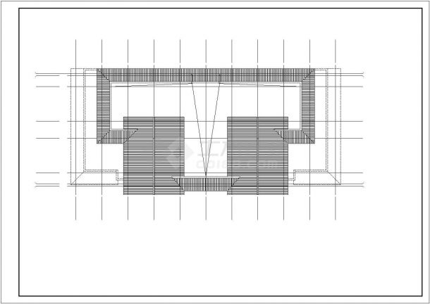 5900平米6层框混结构宿舍楼给排水设计CAD图纸（2套方案）-图一