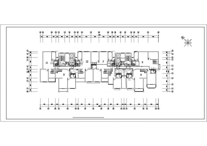 1.2万平米18层框剪结构商住楼给排水设计CAD图纸（底层商用）_图1