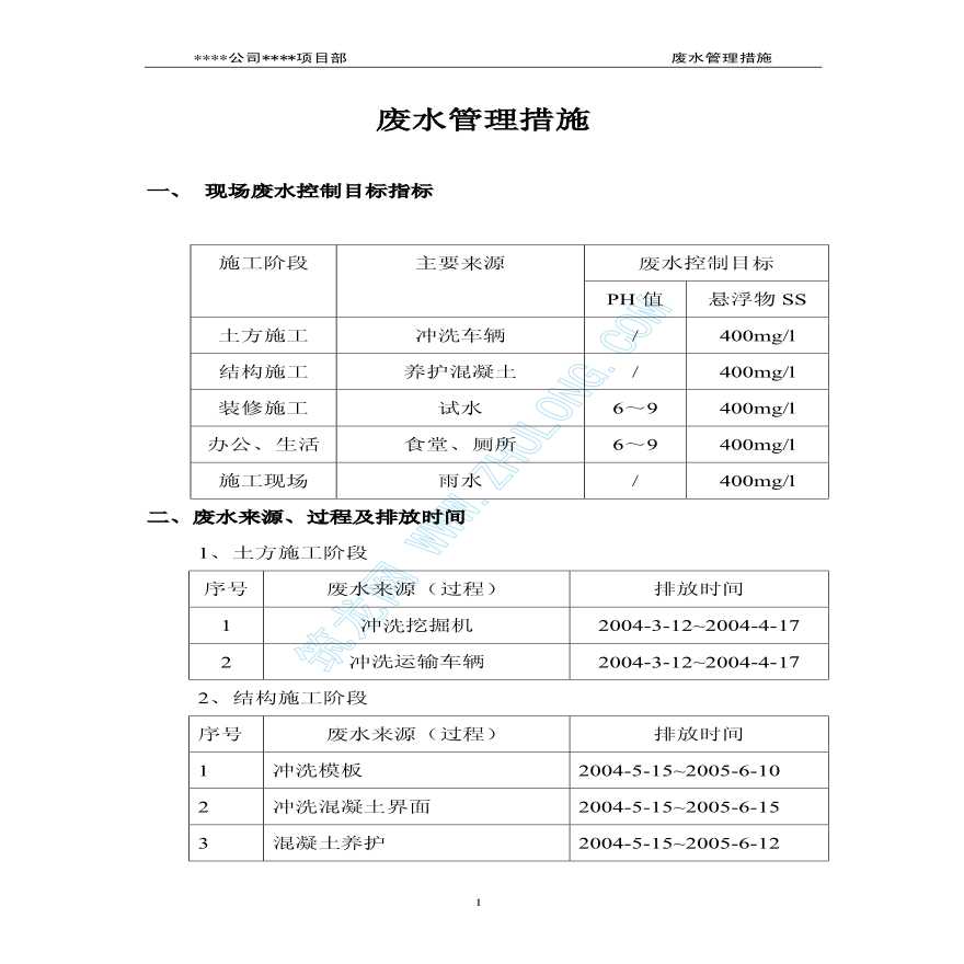 某施工企业施工现场环境方案-图一