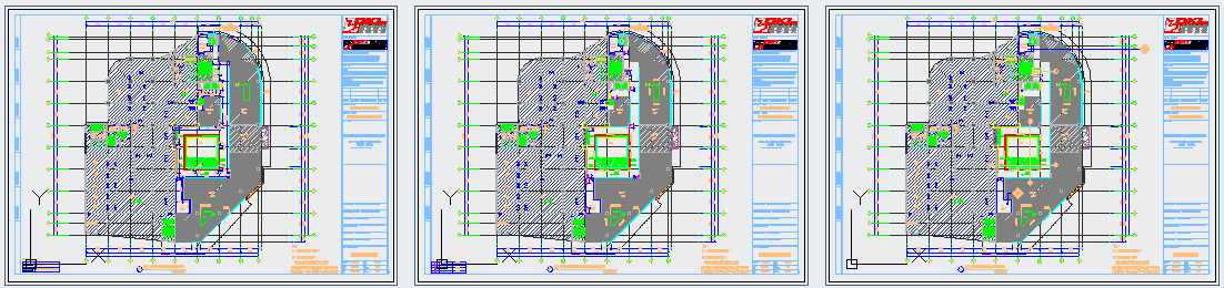 某重庆金鹰女人广场(解放碑店)CAD建筑设计施工图