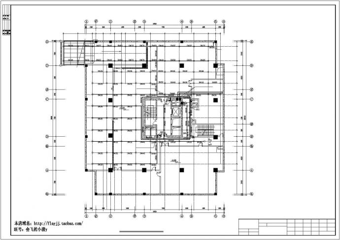 21层21640平米办公楼给排水设计图_图1