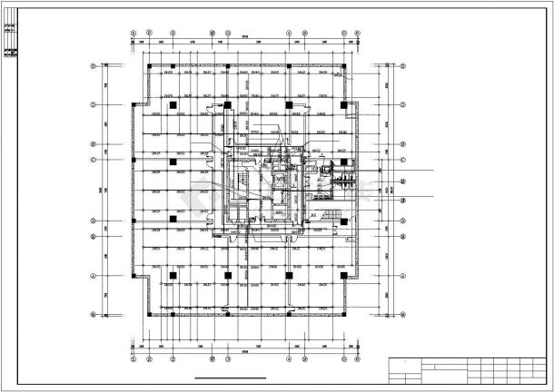 21层21640平米办公楼给排水设计图-图二