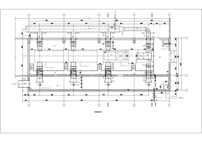某电厂循环水泵房安装设计CAD全套图纸_图1