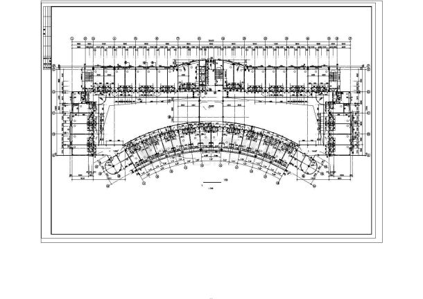 某商业综合楼建筑设计施工图-图二