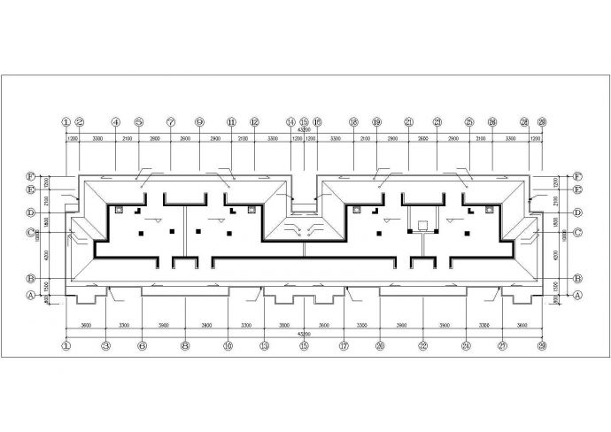珠海市某小区五层框混结构住宅楼给排水设计CAD图纸（含夹层）_图1