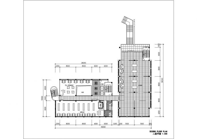1.2万平米7层框架结构文化馆平立面CAD设计图纸（含总图）_图1