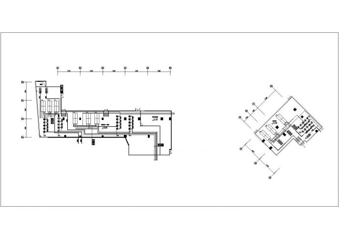 某多层商业裙楼暖通空调系统设计cad全套施工图（含设计说明）_图1