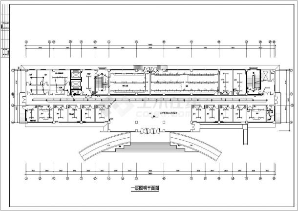 全套医院综合楼建筑电气工程设计图纸-11-图一