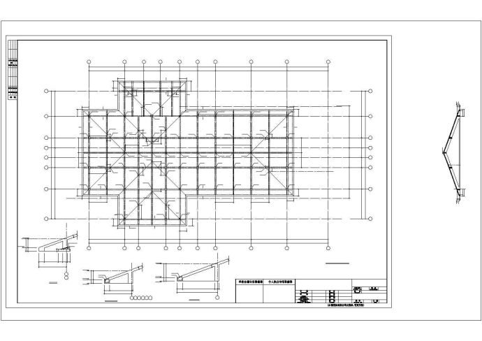 公建-框架结构CAD图纸_图1
