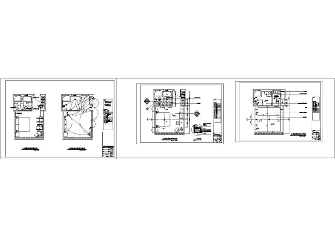 某四星酒店标房CAD室内设计施工图_图1