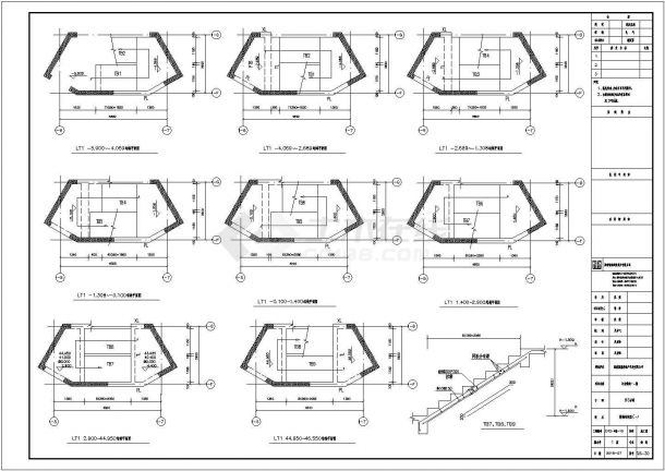 某十五层剪力墙结构住宅楼设计cad全套结构施工图（含设计说明）-图一