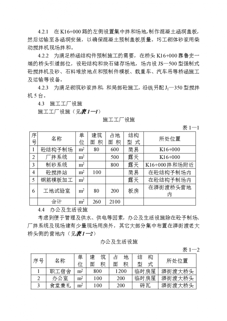 云南省四级公路改线工程组织设计方案-图二