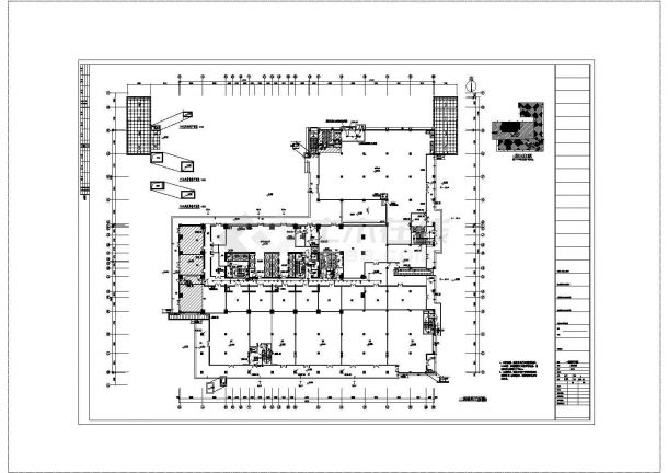 175米酒店式办公楼全套电气图纸212张(地下室、裙房、42层塔楼)-图二