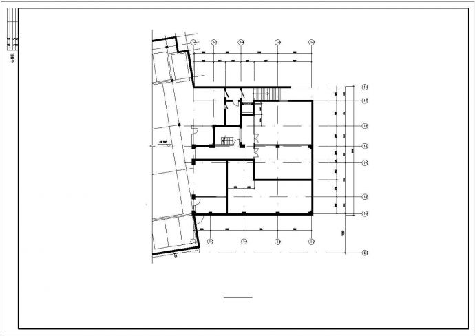 英伦建筑风格教堂全套装修设计cad施工图纸(含教堂地下室平面图)_图1