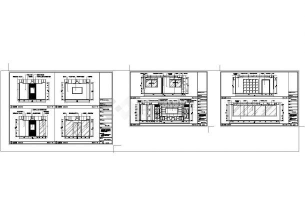 某深圳咨询公司CAD室内设计施工图（带效果图）-图二