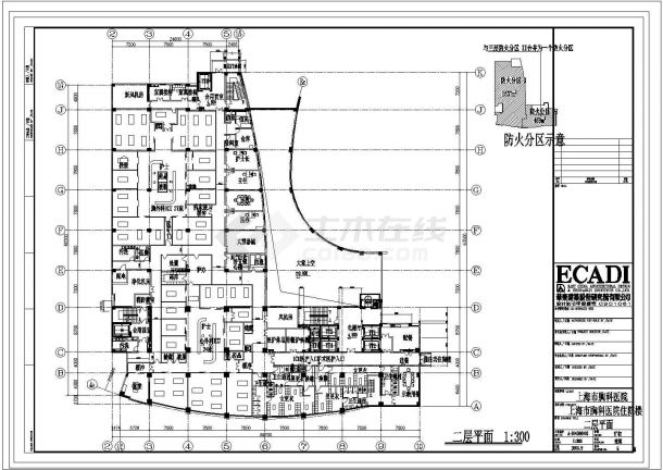上海市胸科医院--建初--标准层.-图二