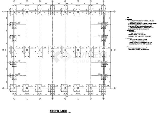 某工厂单层门式钢架详图-图二