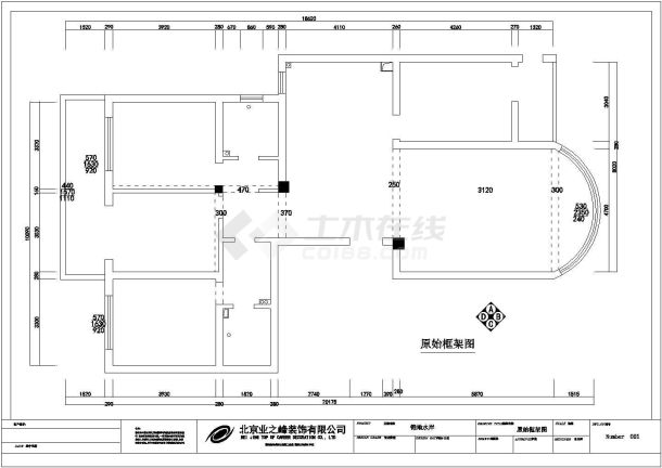 现代风格住宅全套装修施工图-图二