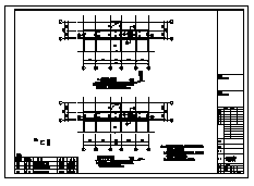 某八层旧楼改造加钢结构电梯房屋结构施工cad图_电梯房屋施工-图一