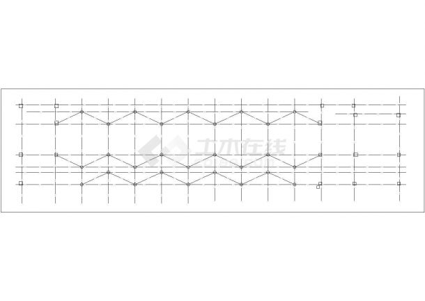 蚌埠市某实验小学4层钢混框架结构教学楼全套结构设计CAD图纸-图一