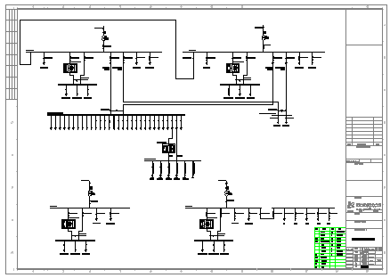 某大数据云存储研发应用中心强电cad设计图纸_图1