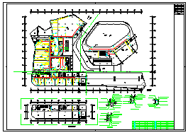 四层博物馆全套智能化系统cad设计施工图纸_图1