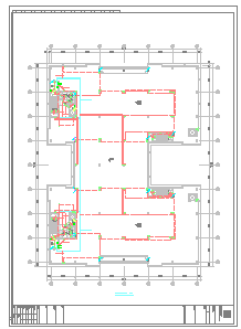 标准化厂房电气设计cad施工图纸_图1