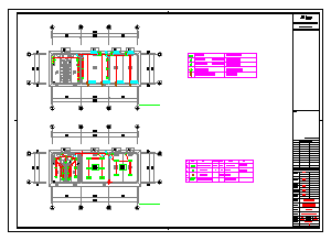 某航空货运站处置作业用房电气设计cad施工图-图一