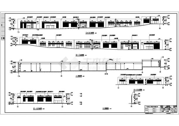 某商场商业建筑中央空调群控系统全套cad施工设计图-图二
