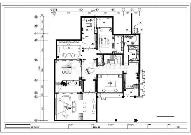 [天津]二层别墅给排水施工图（含地下室、设计说明）-图二